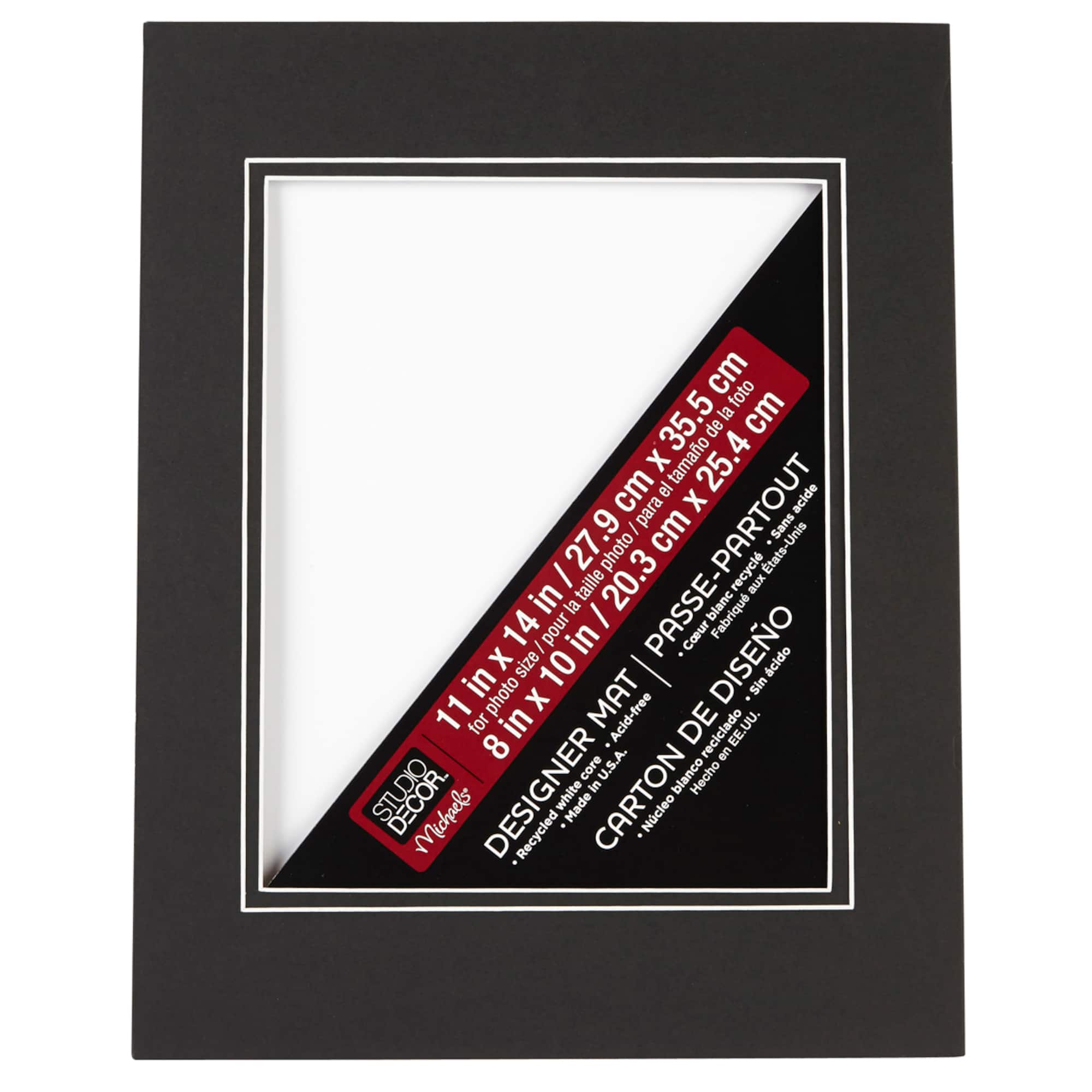 11" x 14" Double Mat By Studio Décor
